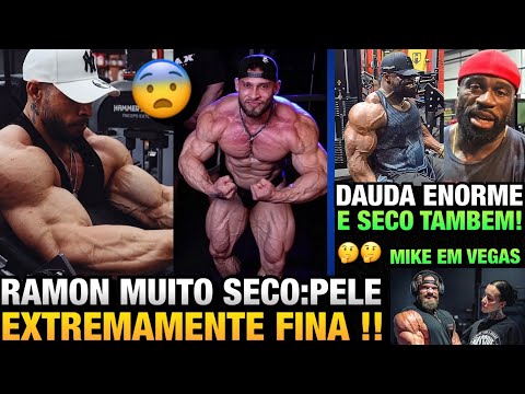 RAMON HAS NEVER BEEN SO DRY IN THIS PHASE (108KG) + GIANT AND DRY DAUDA + MIKE ARRIVES IN LAS VEGAS