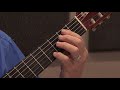 Fabulous Fingerings Bourree Video 4 Bream's Fabulous Fingering
