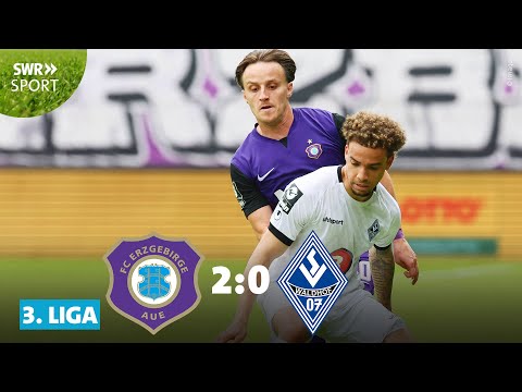  FC Erzgebirge Aue 2-0 SV Sport Verein Waldhof Man...