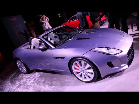 New 2014 Jaguar F-Type World Premiere - 2012 Paris Motor Show