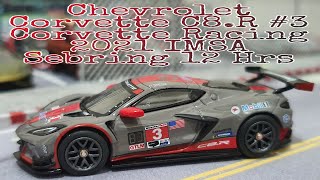 MINI GT Chevrolet Corvette C8.R #3 Corvette Racing 2021 IMSA Sebring 12 Hrs / #315 Unboxing