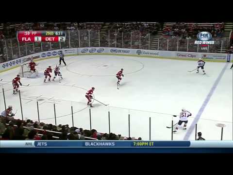 Florida Panthers vs Detroit Red Wings 26.01.2014