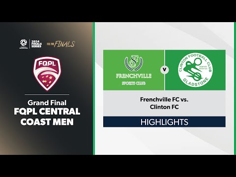 FQPL Central Coast Men Grand Final - Frenchville FC vs. Clinton FC Highlights