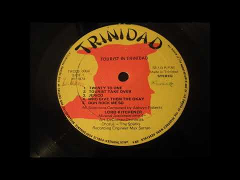 Lord Kitchener - Jerico - Trinidad LP Tourist In Trinidad With Kitch 1974