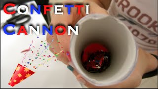 How To Make A Confetti Cannon For Kids!