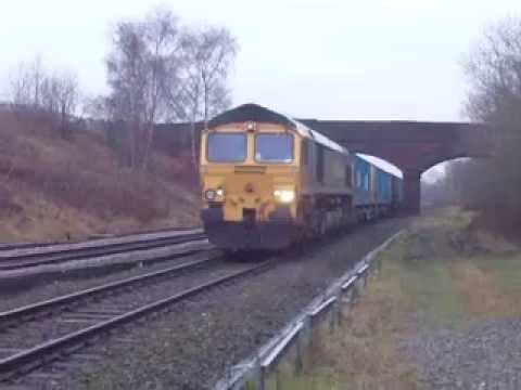 Freightliner Class 66 No 66556 on 6M05 Scunthorpe Roxby - Northenden @ Denton