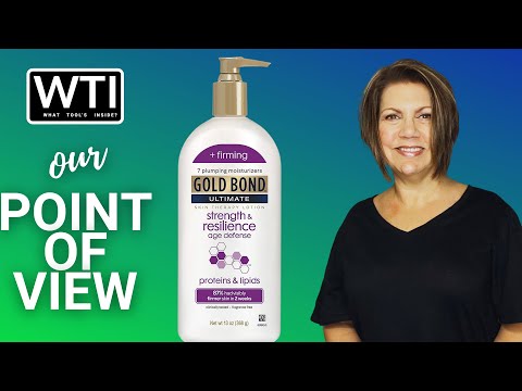 Gold Bond Strength & Resilience Lotion - WTI product video review