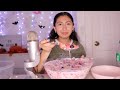 ASMR Trying Hwachae Korean Fruit Bowl