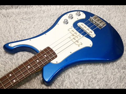 Very beautiful condition Yamaha SBV-550 Shelby Blue Electric Bass