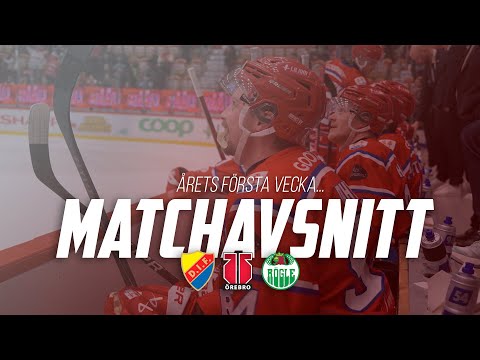 Årets första vecka - Tre matcher, sju poäng - Matchavsnitt