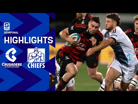 DHL Super Rugby Pacific Semifinal Highlights: Crusaders v Chiefs (2022)