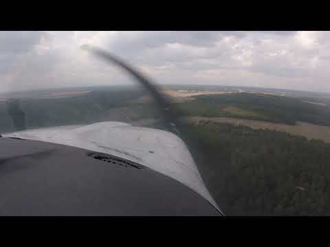 Landing at Schoenhagen, Berlin,  EDAZ with a Mooney M20J 200hp