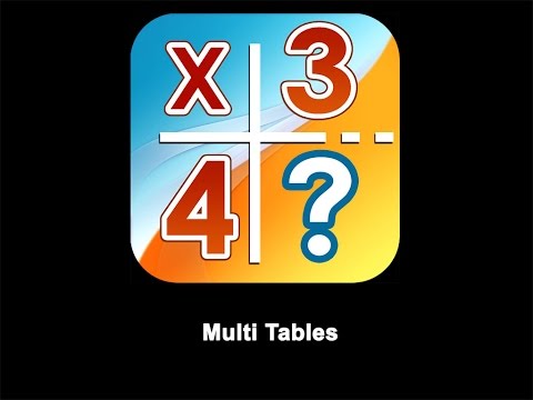 Multi Tables - Multiplication