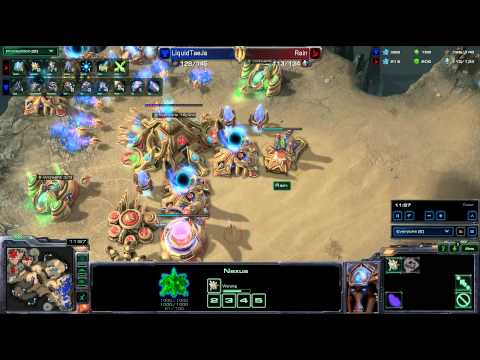 HD Starcraft 2 Taeja v Rain TvP g3