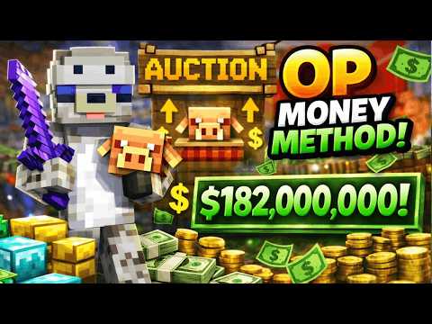 I Discovered Donut SMP's the Most OP Money-Making Method!!!