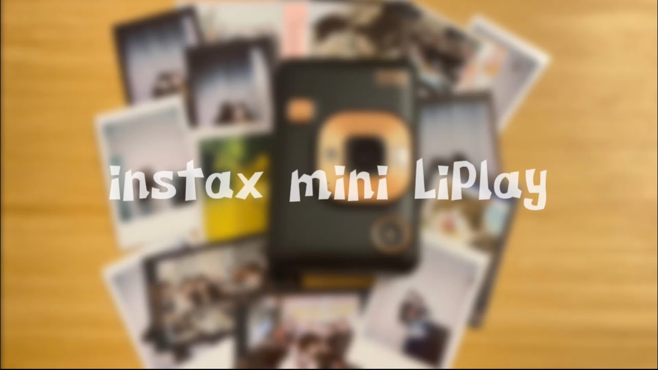 instax mini LiPlay | 拍立得開箱￼📸