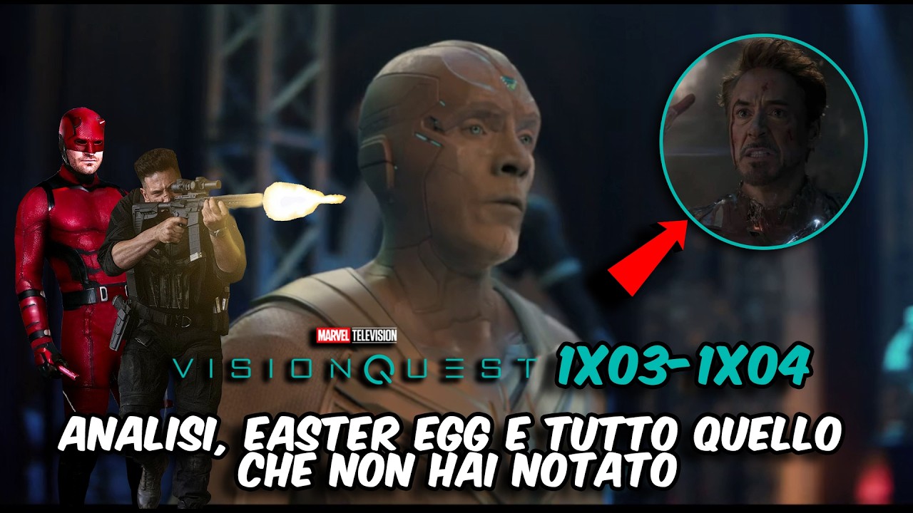VISIONQUEST  1x03-1x04 ANALISI EASTER EGG e TUTTO QUELLO CHE NON HAI NOTATO