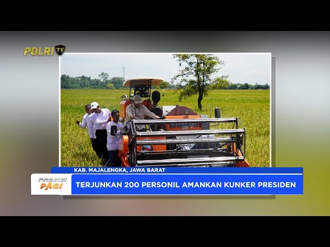 KAPOLRES MAJALENGKA SAMBUT KUNKER PRESIDEN