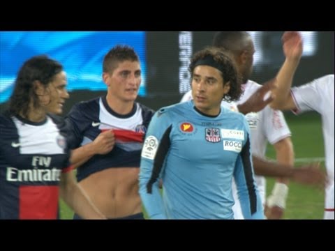 Le match exceptionnel d'Ochoa (PSG - Ajaccio) -2013/2014