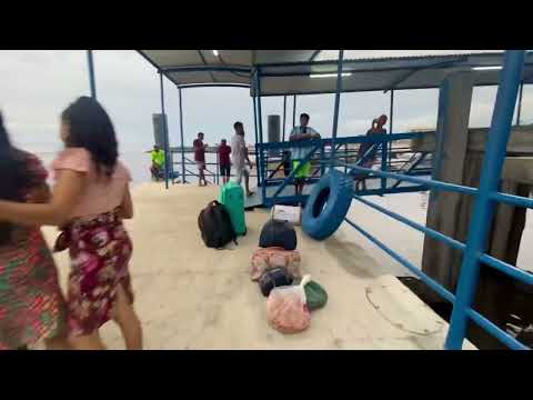 Amazônia, Pará, Marajó. Hidroviário da cidade de Curralinho.