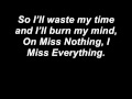 The Pretty Reckless - Miss Nothing Lyrics 