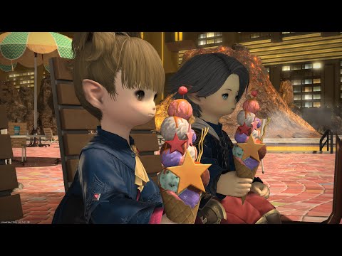 Final Fantasy 14 Milly & Shion's Adventures DAWNTRAIL 7.05 MSQ Pt57:057