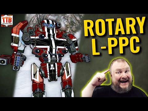 ROTARY LIGHT PPC! New viable weapon loadout? - German Mechgineering #417 - Mechwarrior Online 2022