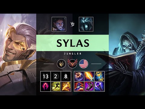 Sylas Jungle vs Karthus - NA Grandmaster Patch 25.13
