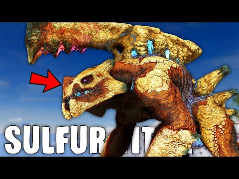 HOW TO TAME THE SULPHUR TITAN AND ALL ITS ABILITIES (PC, PS, AND XBOX) - ARK Survival Ascended MOD