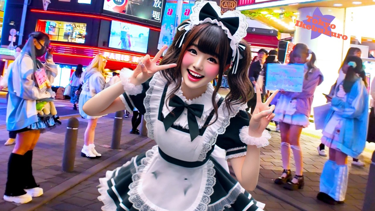 Tokyo Ikebukuro 🐶Let's go♪💖4K Non-stop 1 hour