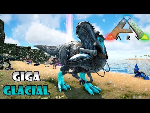 DOMAMOS UM GIGANO GLACIAL!! - ARK SURVIVAL EVOLVED: PUGNACIA DINOS T2 #12◄BaconsExtreme►