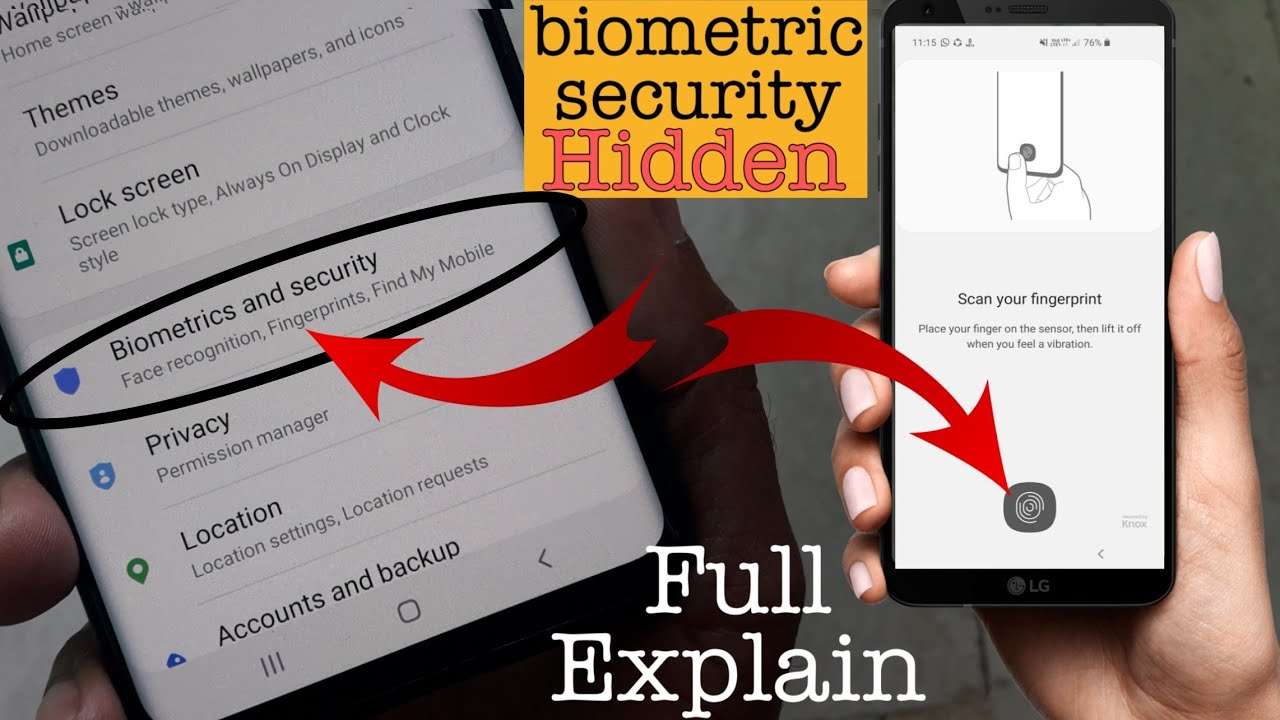 Biometrics & Security Explain With detail Every smartphone