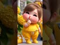 Rosy Pink 🩷 Girl Cartoon Character Anime 3d Babygirl Cartoon Tamil Funnyvideo