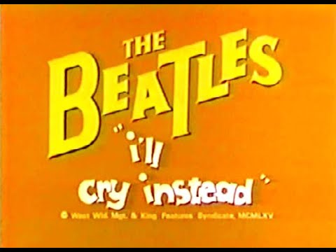 I´ll Cry Instead video