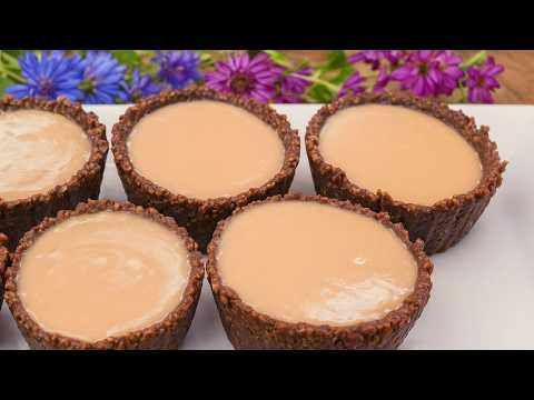 Do you have some oats and chocolate? Delicious treat in just 5 minutes! No sugar, no oven!