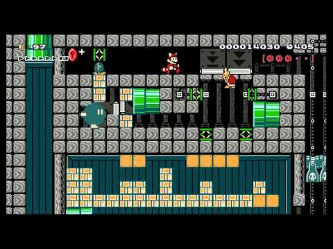 Elevator Ride 1.2 by Miguel - SUPER MARIO MAKER - NO COMMENTARY 1bf