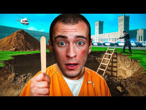 SONO SCAPPATO dalla PRIGIONE di MASSIMA SICUREZZA con un BASTONCINO!! PRISON ESCAPE SIMULATOR EP.4