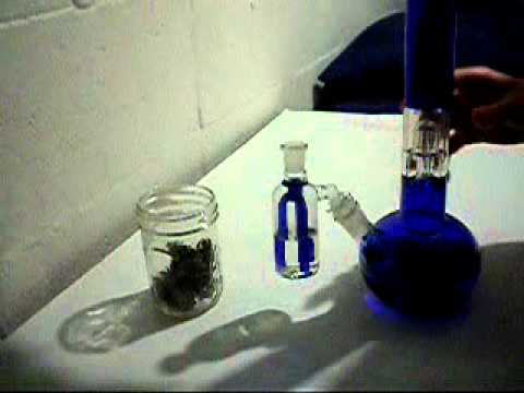 New perculated bong with pre-cooler