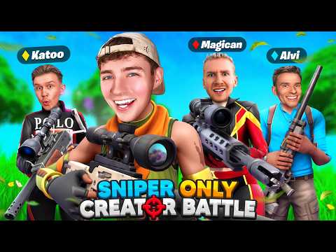 Das XXL CREATOR ONLY SNIPER Battle in FORTNITE! 😱🏆