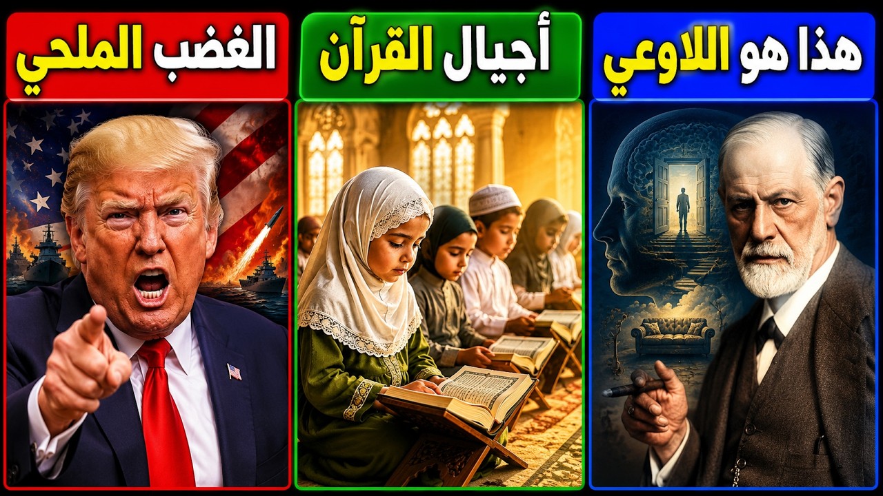 ترامب والغضب الملحي مرة أخرى | أجيال القرآن في الأنبار | هذا هو اللاوعي