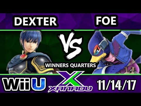 S@X 228 Smash 4 - Dexter (Marth) Vs. Foe (Falco) - SSB4 Winners Quarters - Smash for Wii U.