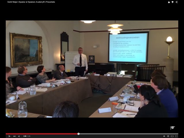 Gerlof Meijer | Speaker at Speakers Academy® | Presentatie