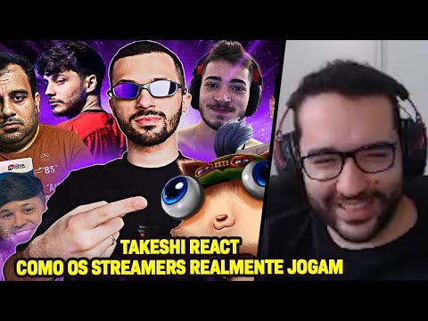 TAKESHI REACT | COMO OS STREAMERS REALMENTE JOGAM LEAGUE OF LEGENDS