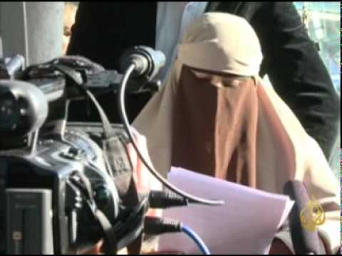 اول محاكمة لمنقبات في فرنسا