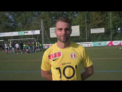 David Sesa und Niklas Steffen nach dem Cup-Erfolg gegen Höngg