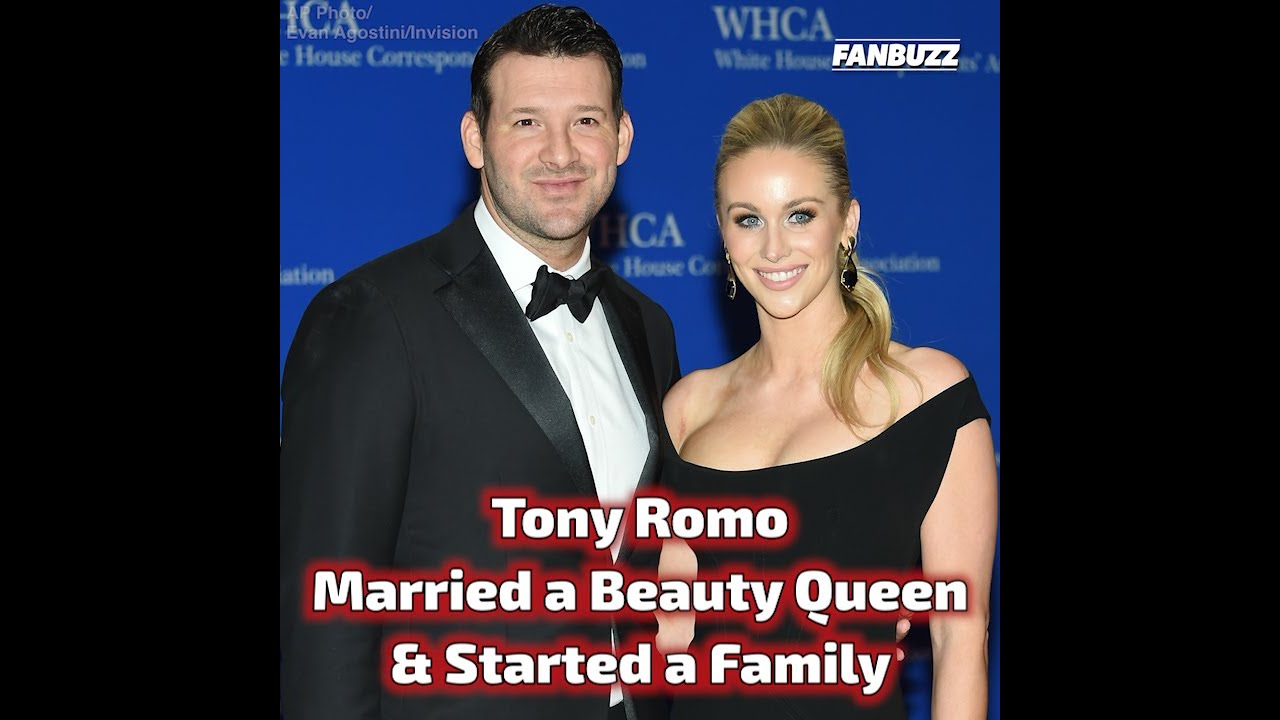 Tony Romo Married a Beauty Queen & Started a Family