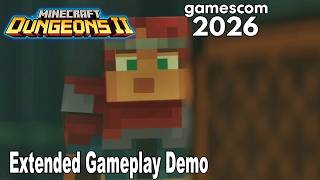Minecraft Dungeons II Extended Gameplay Demo | gamescom 2026