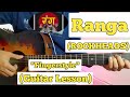 Ranga - ROCKHEADS | Fingerstyle Guitar Lesson | With Tab | (Nishant Acharya)