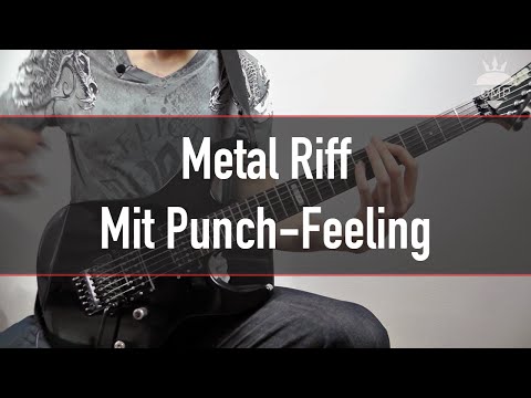 Metal Riffs Lernen - Metal Riff 1 - E-Gitarre Lernen | Guitar Master Plan