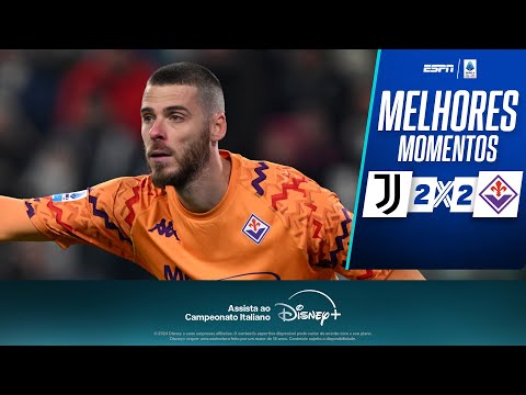Gols e lances de Juventus x Fiorentina